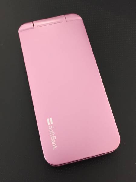 即決】薄型 800万画素 ソフトバンク ガラケー 942SH ピンク (携帯電話