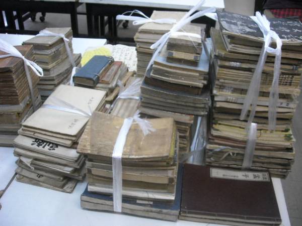 明治期の和本　一括　絵入り教科書節用集往来物四書五経写本他