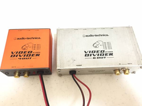 オーディオテクニカ 分配器 AT-VDS16 AT-VDS14 2機 送料510