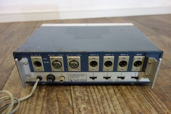 O90○ レア タムラ製作所 TAMURA TS-4000 4CH ミキサー(ミキサー 