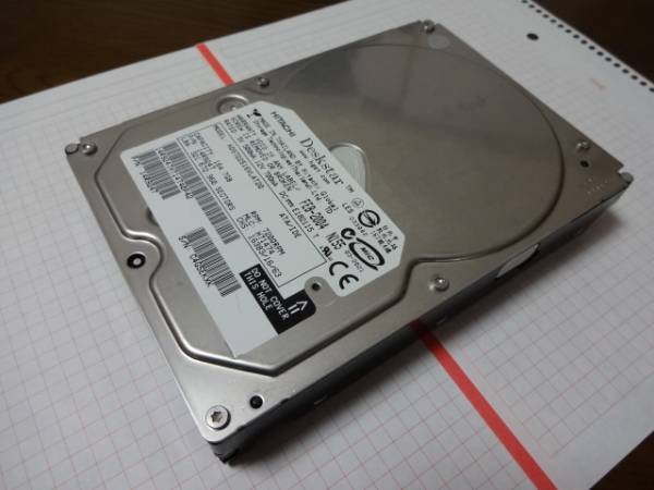 【中古HDD】HITACHI Deskstar 3.5inch ATA/IDE 160GB_1