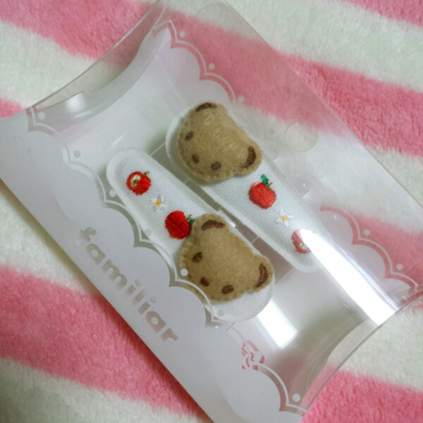 ファミリア パッチンどめ ホワイト 髪留め その他 売買されたオークション情報 Yahooの商品情報をアーカイブ公開 オークファン Aucfan Com