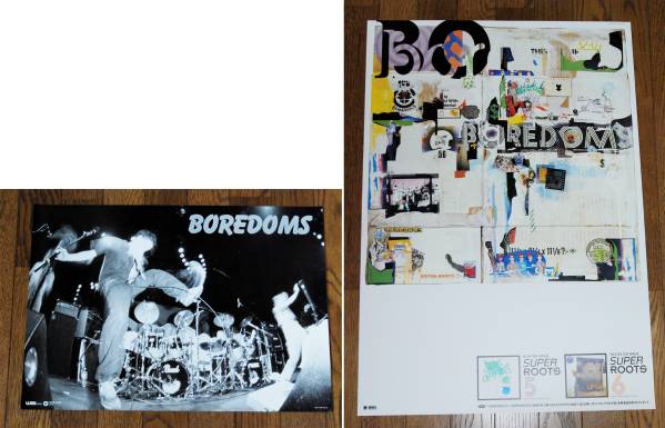 ボアダムス(BOREDOMS)+SUPER ROOTS5,6ポスター二点セット!レア
