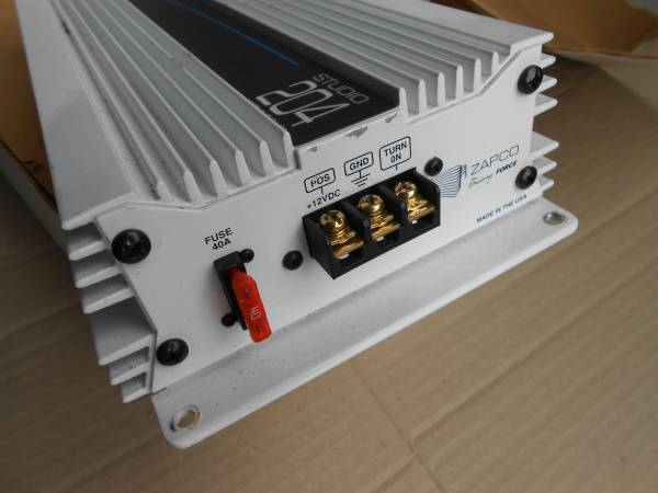 ZAPCO STUDIO 204 4chアンプ (アンプ)｜売買されたオークション情報