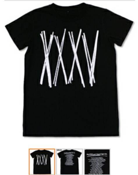 ONE OK ROCK ワンオク XXXVデザイン ツアーTシャツ S(Tシャツ、シャツ