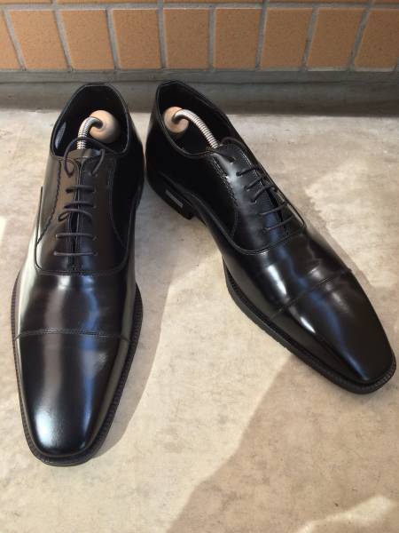 ☆新品未使用！バーバリー ビジネスシューズ 黒 26.5㎝☆