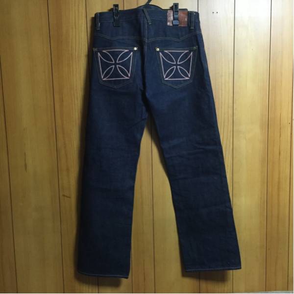 GANGSTERVILLE クロスデニムパンツ ギャングスタービル ジーパン