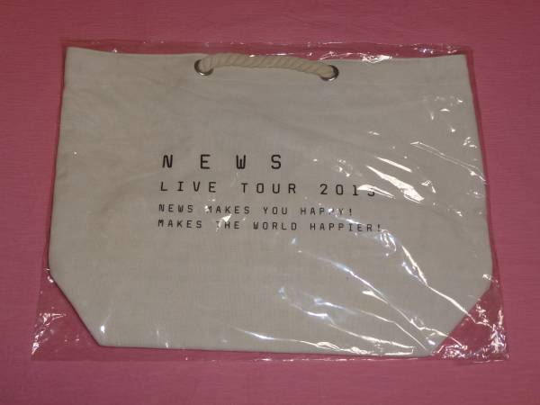 NEWS☆幸福魂 2013☆トートバッグ☆未開封_1