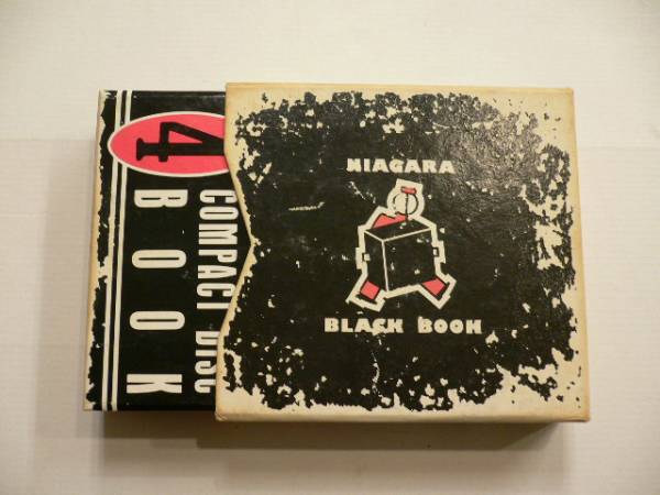 NIAGARA BLACK BOOK CD4枚組 大滝詠一 ナイアガラ 廃盤 レアNIAGARA