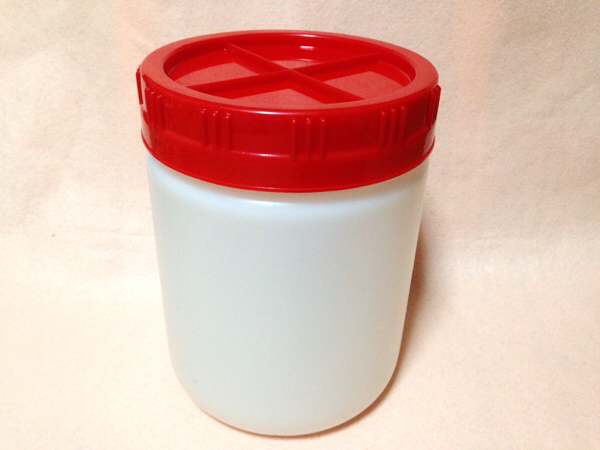 ネジ 蓋付き プラスチック保存容器 丸型 丸筒 大 プラスチック製 売買されたオークション情報 Yahooの商品情報をアーカイブ公開 オークファン Aucfan Com
