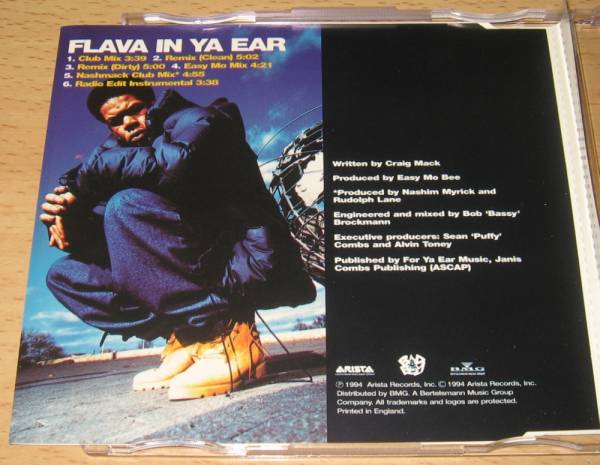 ★CDS★Craig Mack/Flava In ya Ear(Remix)★The Notorious BIG