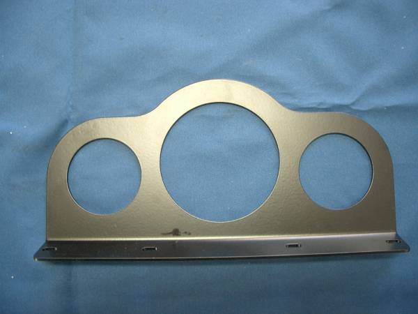 BMC / 汎用　アルミ３連メーター・ステー　ブラック　新品