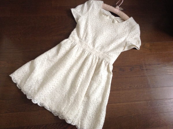 プライム パターン 花レースワンピース 白 Prime Pattern Mサイズ 売買されたオークション情報 Yahooの商品情報をアーカイブ公開 オークファン Aucfan Com