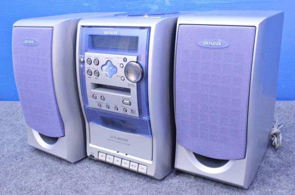 △MD不良aiwa□MD/CDミニコンポ/LCX-MD210(1046)(MDコンポ)｜売買され