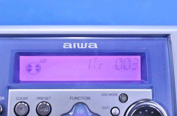 △MD不良aiwa□MD/CDミニコンポ/LCX-MD210(1046)(MDコンポ)｜売買され