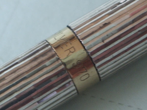 Chromatic クロマチック 970シルバー製 2色ボールペン 芯無し