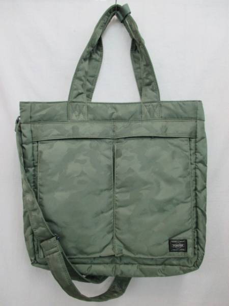 APE×PORTER 2WAYトートバッグ ジャガード 未使用品