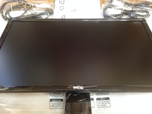[極美品] BenQ 24型ワイドディスプレイ GL2460HM 中古 極美品