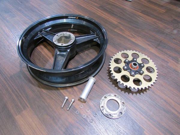 ☆ハックルベリー☆GSX1100Sカタナ用ダイマグリヤホイール