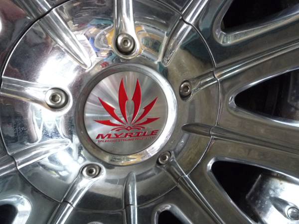クリムソン※マーテルレオンMYRTLE※ 22インチタイヤセット※