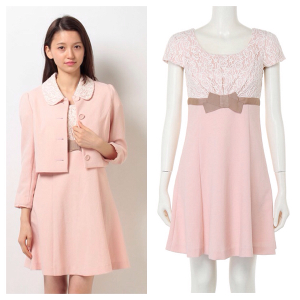 レストローズ◆新品◆レースジャケット&ワンピースセット スーツ