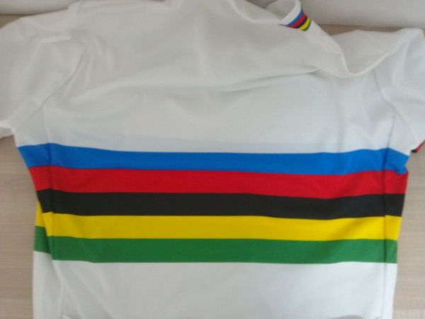 SANTINI サンティーニ UCI ジャージ アルカンシェル L