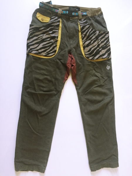 ALDIES アールディーズ クライミングパンツ ゼブラ グラミチ S