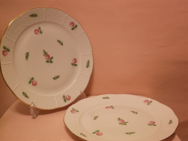 新品　Herendヘレンド　プティットローズ　大皿プレート2枚524