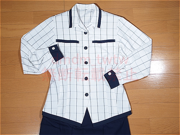 制服 677□ヤクルトレディー□夏服□ブラウス＋キュロット＋帽子