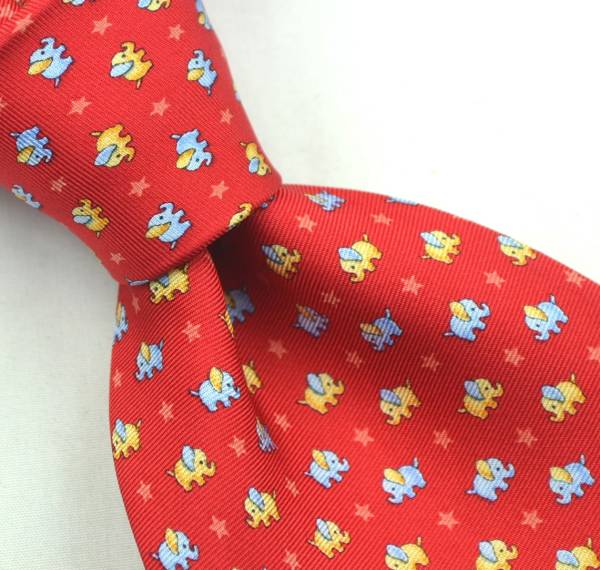 Y521☆フェラガモ　ネクタイ　パターン柄☆