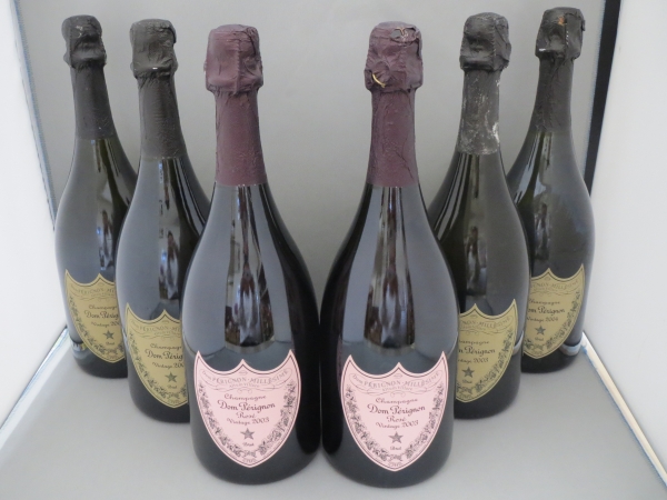 Dom Perignon ドン・ペリニヨン　ロゼ×2　白×4　☆6本セット☆