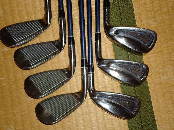 ブリヂストンＴＯＵＲＳＴＡＧＥ　ＶｉＱCL5~9、PW、SW　7本　