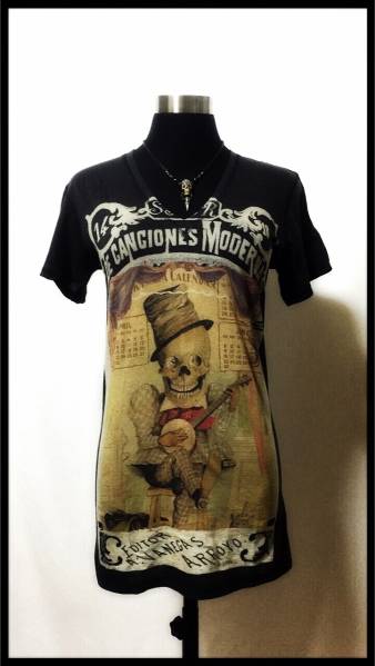 hyde着 SHARE SPIRIT カットソー M 希少 2人の誓い hyde着 SHARE SPIRIT スカルギターTシャツ (S) 新品(L'Arc-en-Ciel