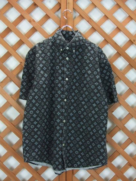 5-1703S■STUSSY/柄 半袖シャツ/ステューシー