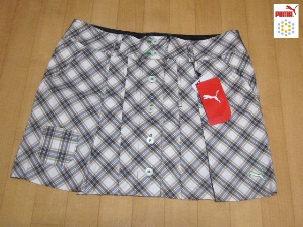 PUMA プーマ ゴルフ レディス スカート インナー付き 新品 O 70