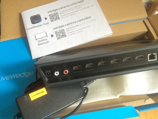 Live配信機能搭載 HDビデオスイッチャー LiveWedge 送料無料