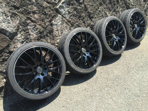 RAYS HOMURA2x9 19インチ4本セット プリウス G
