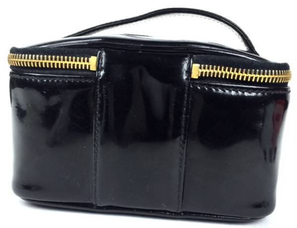CHANELシャネル エナメルバニティバックポーチ ☆254B25