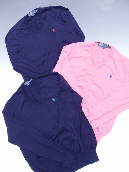 5GT071*ラルフローレン コットンニット 3点セット S