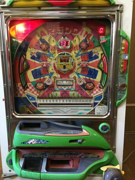 パチスロ 実機 アレジン 藤商事 中古 パチンコ実機 初代アレジン 藤商事 フジ レア レトロ(パチンコ実機