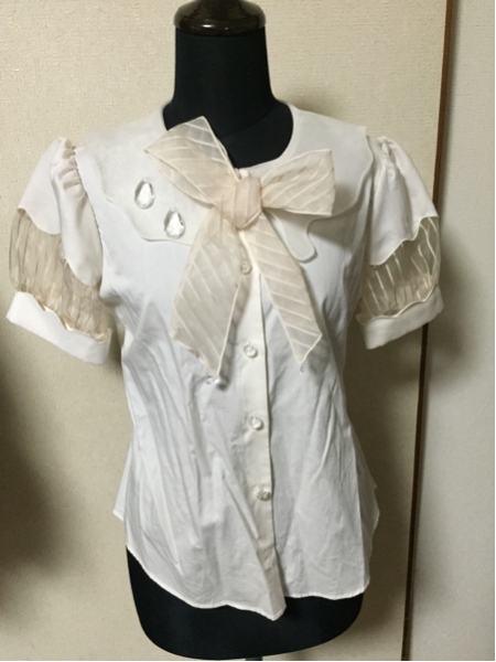 drink Me ブラウス アイボリー