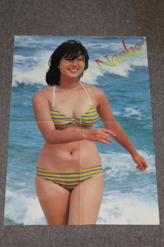 平凡 1982年8月号付録水着ポスター 河合奈保子／シブがき隊(か行