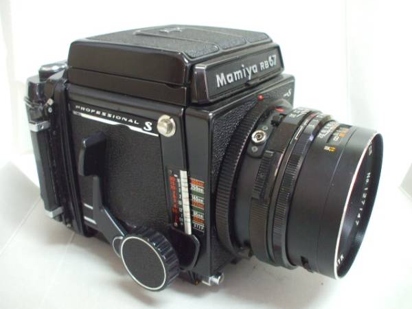 ◎ MAMIYA マミヤ RB67 proS 127/3.8 120フィルムホルダー付