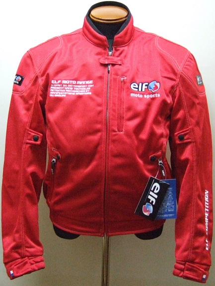 ☆【elf/エルフ】メッシュジャケット■EL-4224■RED■LLsize