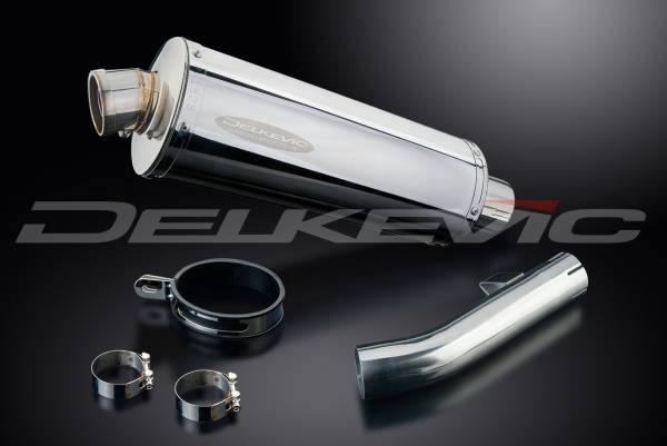 DELKEVIC ステンレスサイレンサー マフラー FZS600 FAZER FZ400