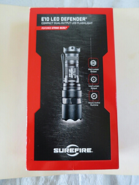 SUREFIRE E1D LED DEFENDER 純正電池付き 送料込み