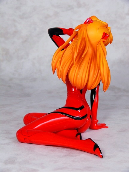 ◇G-PORT エヴァ 1/8 アスカ ガレージキット 完成品 竜人(惣流・アスカ
