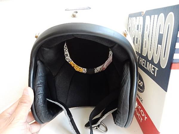 スーパーブコ ホワイト S/M トイズマッコイ BUCO BELL ハーレー(M 