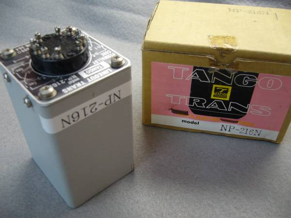 TANGOタンゴライン出力トランス NP－216 中古 元箱つき(パーツ