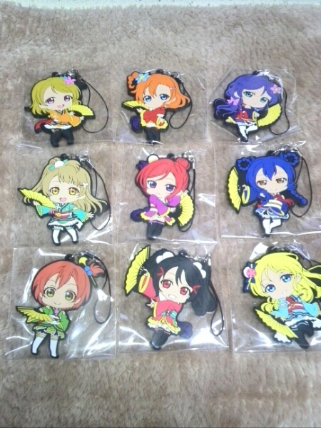 ラブライブ 劇場版 ラバーストラップ 全9種